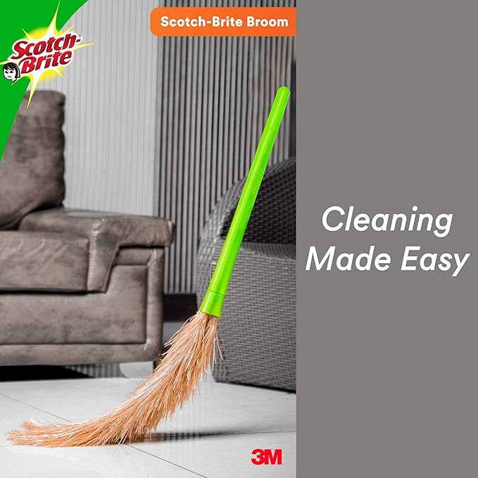 Scotch-Brite No-Dust Fiber Broom