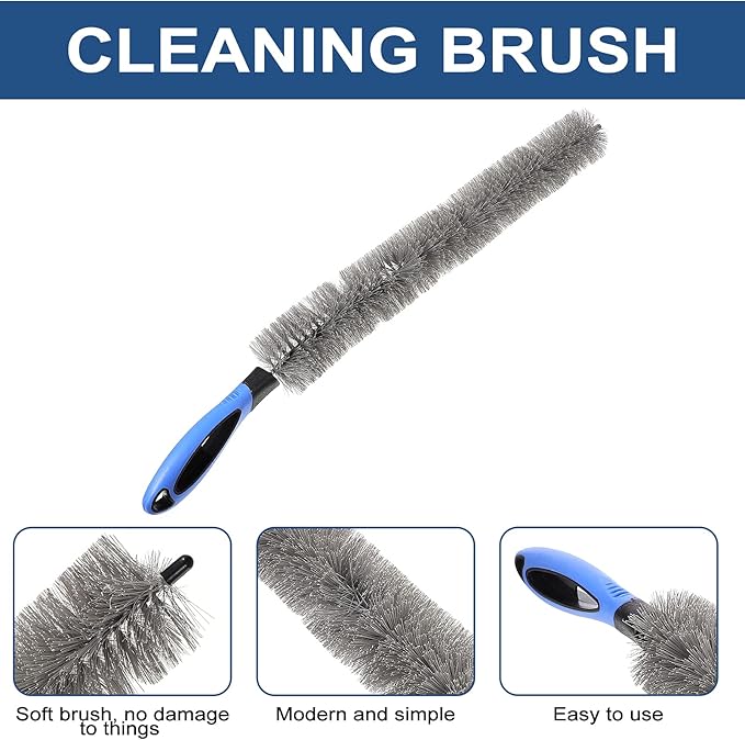 Uonlytech Dust Cleaning Brush Condenser Coil Cleaning Tool Home Radiator Cleaning Brush