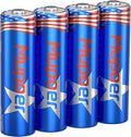 3600mWh Rechargeable AA Batteries 4 Count,Lithium Battery AA 1.5V,Double A Rechargeable Battery Long Lasting,Pilas Recargables Aa High Capacity,Li ion Two A Batteries for Blink Camera Xbox