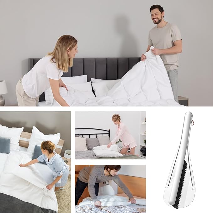 Upholstery Remover Brush, Mattress Cleaning Tool, Shop Brush with Dust Lifter Design, Carpet Cleaner with Comfortable Grip Handle, Bed Applicator, Household Helper for Couch Upholstery Mattress Car