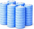Count Disposable Toilet Brush Heads, Toilet Bowl Wand Refills, Replacement Heads for Toilet and Bathroom Cleaning, Not Compatible with Electric Toilet Brushes(40PCS)