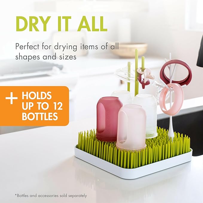 Boon Grass Countertop Drying Rack, Green