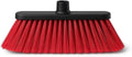 Aria Red Pro Sweep Edition – 13” Wide Sweeping Surface – Heavy-Duty Magnetic Flagged Bristles – Universal Thread – Recycled PP – Deep Indoor/Outdoor Professional Sweeper (RED, ARIA)