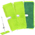 18" 2-Sided Mop Pads for Libman 18" 2-Sided Microfiber Dust Mop | Hardwood Floor Mop - Dual-Action Flip Mop - Double Sided Replacement Pad for Dry/Wet Use - Hard Surface Floor Duster Mop Head - 3Pack
