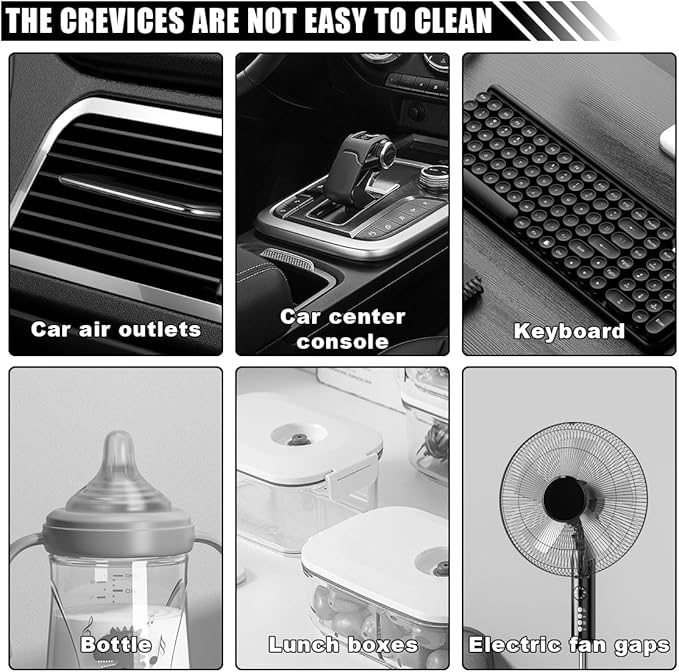 3 in 1 Cup Lid Cleaning Brush Set for Bottle Gap Tight Spaces Cup - Multifunctional Cleaning Brush Portable Crevice Cleaning Tools - Cup Mouth Scrubber Cup Lid Cleaner with Flower Design (3PCS)