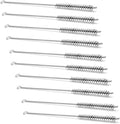 Utoolmart Steel Wire Cleaning Brush, Spiral Power Tube Cleaning Tool, Bottle Brush, 0.5-inch Diameter 12-inch Length, 10pcs