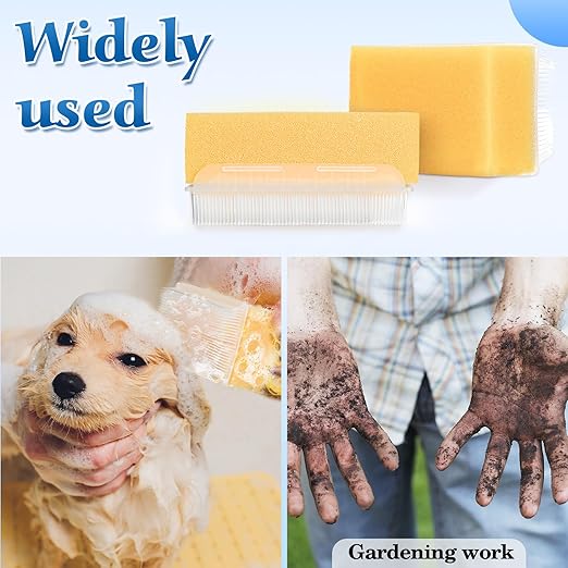 80 Pcs Surgical Hand Scrub Brush with Sponge Disposable Double Sided Cleaning Scrub Brush for Nails Sensitive Skin Wound Care Doctors Office Cat