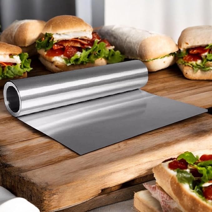 Aluminum Foil Roll/Heavy Duty 18" x 500' Aluminum Foil Roll/Perfect For Food Service Industry/BBQ/Cookong/Baking.