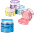 ColorCoral Car Cleaning Gel Reusable 5Pack - Dust Cleaning Putty Keyboard Slime for Car Interior Air Vent Cleaner Gel,560g