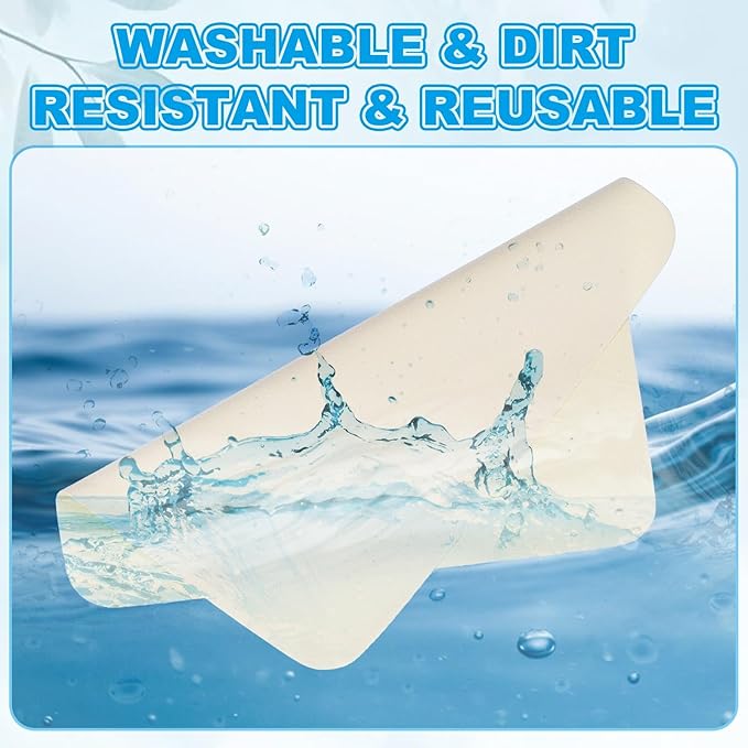 PATIKIL Glasses Cleaning Cloth 7.9" x 7.9", 6 Pcs Microfiber Eyeglasses Cleaner Cloths Soft Suede Wipe Screen for Camera Len Eyeglass Screens Phones Smart Devices, Beige