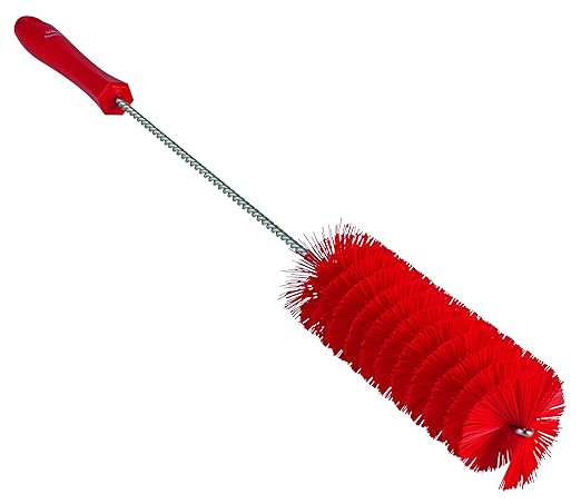 Vikan 53794 Tube Brush,2",PP/PBT,Red