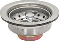 EZ-FLO Kitchen Sink Strainer with Die-Cast Slip-Joint Nut, Fits 3-1/2 to 4 Inch Openings, Stainless Steel, 30001