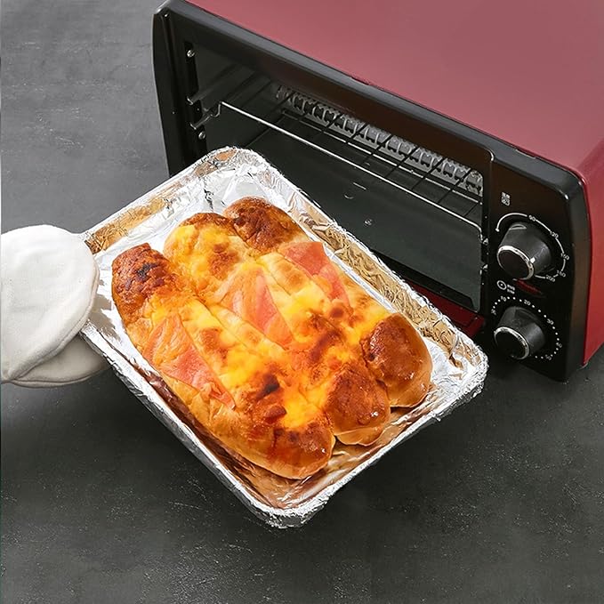 5-Pack Heavy Duty Grilling Aluminum Foil ， Baking Foil Paper, Sheets for Food Tinfoil Roll,High-Temperature Resistant for Home Cooking,Hair Foils(Extra heavy-30CM*5M*20um)