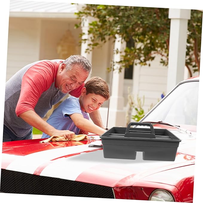 Hand-held Cleaning Tool Organizer Versatile Cleaning Supply Bucket for Home Kitchen and Bathroom for Rags Sprays and Scrapers Convenient Storage