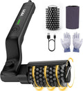 YKYI Electric Grill Brush for Outdoor Grill - Cordless BBQ Cleaner with 3-Setting Speed Control, 180° Rotating Head & Heat Resistant Shell, Grill Scrubber for Gas Charcoal Pellet Cast Iron (Black)