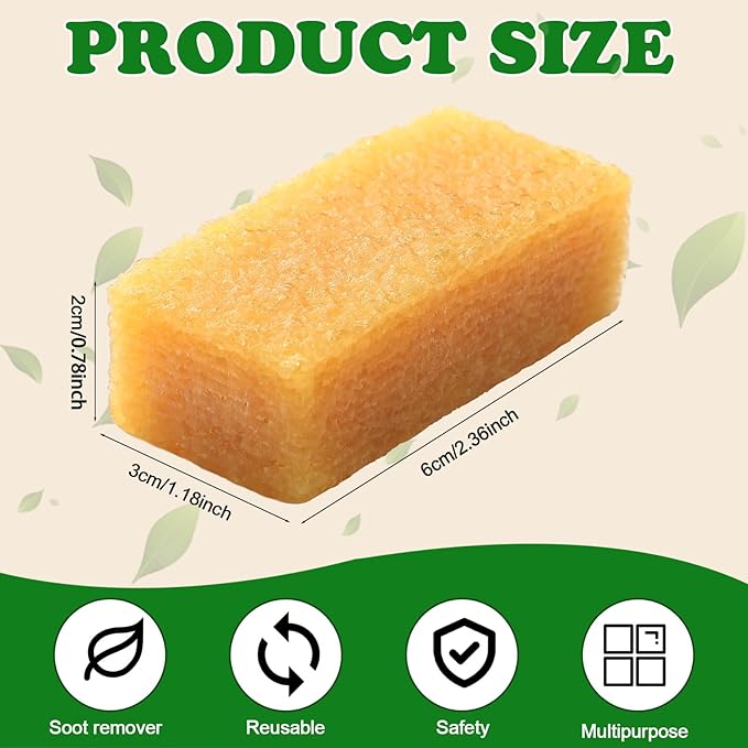 Marspark 6 Pcs Comic Book Dry Cleaning Natural Rubber Book Cover Eraser Tool Dirt Eraser Small Soot Sponge