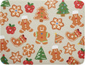 Christmas Dish Drying Mat for Kitchen Counter 18x24 Cute Gingerbread Themed Winter Xmas Holiday Absorbent Reversible Microfiber Drying Mats Kitchen Countertop Protector Dishes Drainer Rack Pad