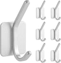 Paoli Heavy Duty Self Adhesive Hooks - Sturdy self Adhesive Hooks for Home, School and Office Easy to fit and Remove,with a Maximum Load Capacity of 30lb(White 7PC)