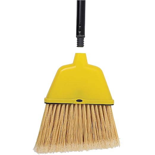 Genuine Joe GJO58562 Lightweight Manual Angle Broom, 7" Bristles