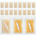 50 Pcs Surgical Hand Scrub Brush with Sponge Disposable Double Sided Cleaning Scrub Brush for Nails Sensitive Skin Wound Care Doctors Office Cat