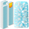 80 Count Duster Refills Compatible with Swiffer Duster, 180° Disposable Multi-Surface Microfiber Cleaning Dusters, Unscented