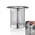 304 Stainless Steel Hair Catcher Floor Drain Bathroom Sink Drain Strainer Drain Filter (1 Piece, S-2)