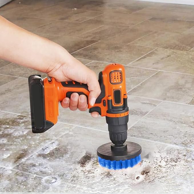 iMounTEK All Purpose Power Scrubber Cleaning Brush Combo Kit.
