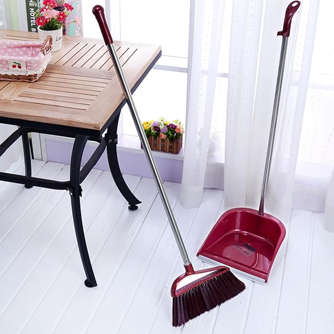NICENEEDED 2Pcs Plastic Strip Replacement for Dustpan, 10.2" Clip-On Dustpan with Rubber Lip, Inlet Soft Pressing Strips Dustpans Edge Bar Garbage Shovel Closing Edges Straps
