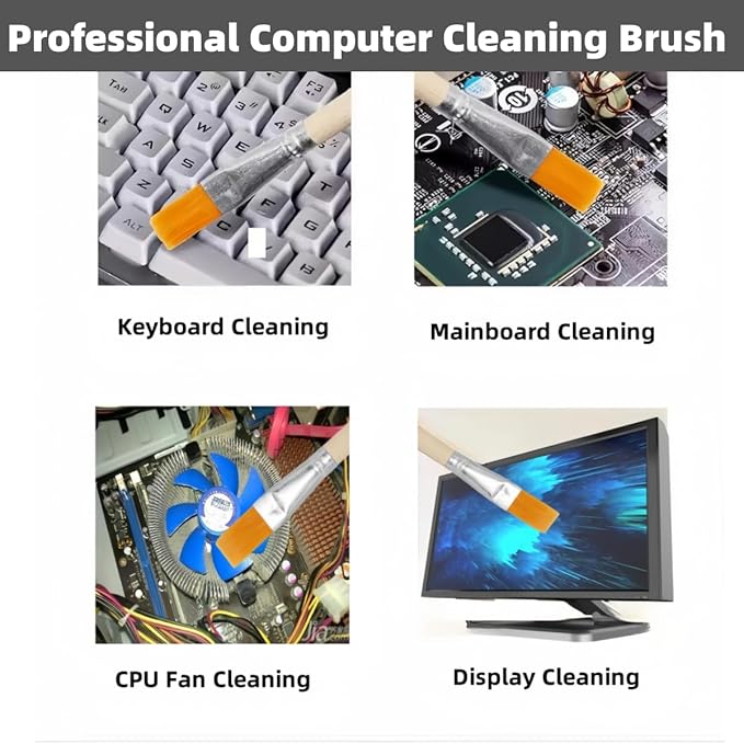 Keycap Puller, Stainless Steel Key Remover for Replacement Mechanical Gaming Keyboard Switches with Cleaning Brush