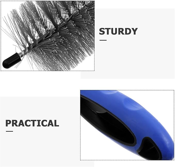 Alipis Condenser Coil Cleaning Brush Radiator Dust Brush for Refrigerator Air Conditioner Fins Household Narrow Bristle Tool for Dust Removal and Maintenance