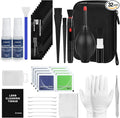 ARVOK Professional Camera Cleaning Kit(32 pcs), Including Air Blower/Cleaning Pen/Cleaning Spray/Cleaning Cloth/Lens Brush, Lens Cleaning Kit for DSLR Cameras Compatible with Canon, Nikon, Sony