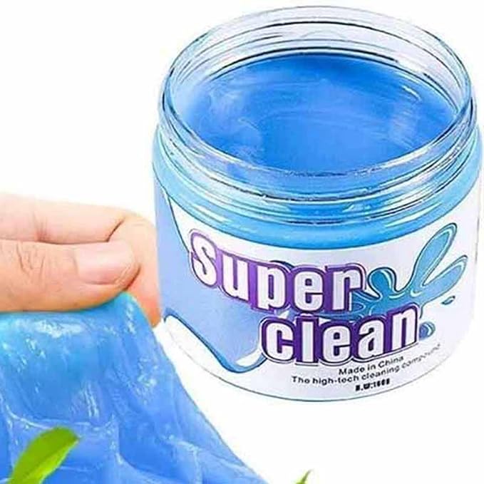Tyenaza Dust Clean Clay, Keyboard Cleaning Gel Universal Dust Keyboard Cleaner for Car Laptop Keyboard Air Vents 5.6oz