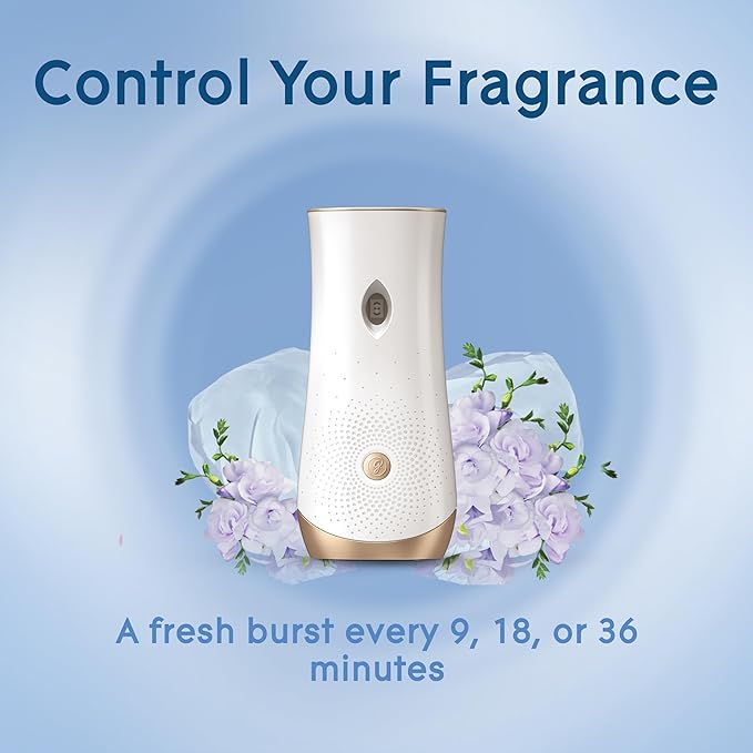 Glade Automatic Spray Refill, Air Freshener for Home and Bathroom, Clean Linen, 6.2 Oz