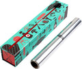 ChicWrap BBQ Tools Refillable Foil Dispenser - One 12"x 30' Roll of Professional Grade Aluminum Foil - Reusable Dispenser w/Slide Cutter - Kosher Certified - Reduces Waste & Saves Money