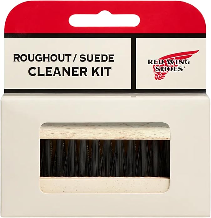 Red Wing Shoes Roughout/Suede Cleaner Kit, Cleaner Bar and Nylon Bristle Brush