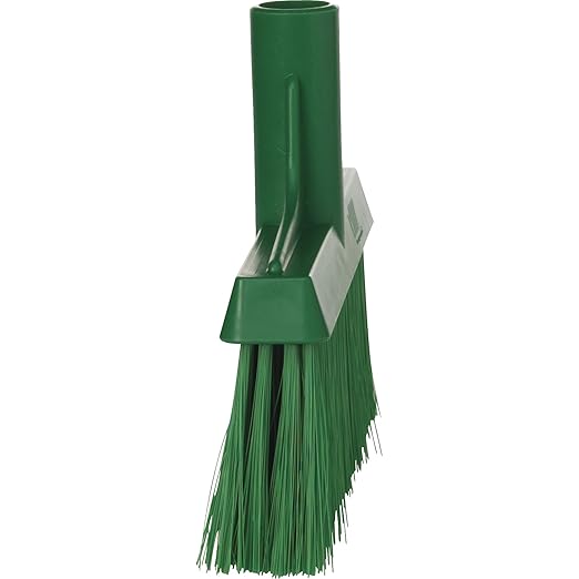 Vikan 31042 Broom,Lobby,Soft/Stiff,10.25",PP/PET,Green