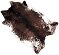MACEVIA Faux Cowhide Rug Cute Cow Print Rugs Animal Area Carpet Western Decor for Living Room Bedroom Non-Slip 43.3" L x 29.5" W(3.6ft x 2.4ft)