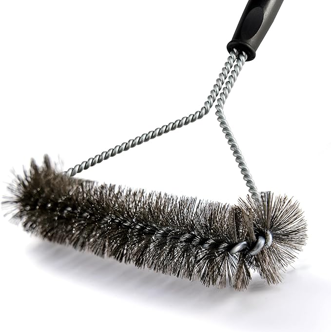 Grill Brush,BBQ Cleaner Accessories, Safe Wire Bristles Barbecue Cleaning Brush for Outdoor BBQ Grill, Gas & Charcoal Grilling Grates
