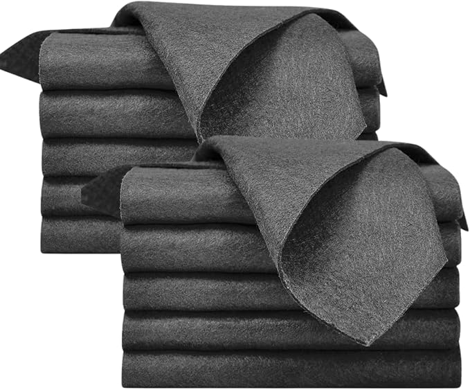 10PCS Thickened Magic Cleaning Cloth, Absorbent Magic Cleaning Glass Cloth, Reusable Lint Free Cloth, Suitable for Multi-Purpose Use Such As Windows, Mirrors, Glass, Cars, Kitchens, Etc.