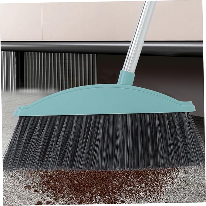 Heavy Duty Handle Broom for Indoor and Outdoor Cleaning Soft Bristles for Dust and Pet Hair Removal Floor Sweeper for Use