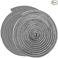 Strong Adhesive Brush Weather Stripping,0.4in Thick x 0.4in(W) x 66FT,Grey for Sliding Windows/Doors - Car Door Seal for Soundproofing,Dustproof,Winter Windproof & Warm,Waterproof,DIY Install