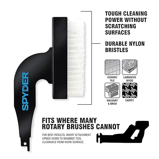 Spyder Products 400004 Nylon Brush Attachment
