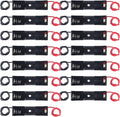 15PCS AA Battery Holder Bundle with Wire 2A Battery Holder Case 1.5V, 1 x 1.5V Series DIY Battery Storage Boxes, 1 Slot Black Plastic Batteries Case for AA Battery