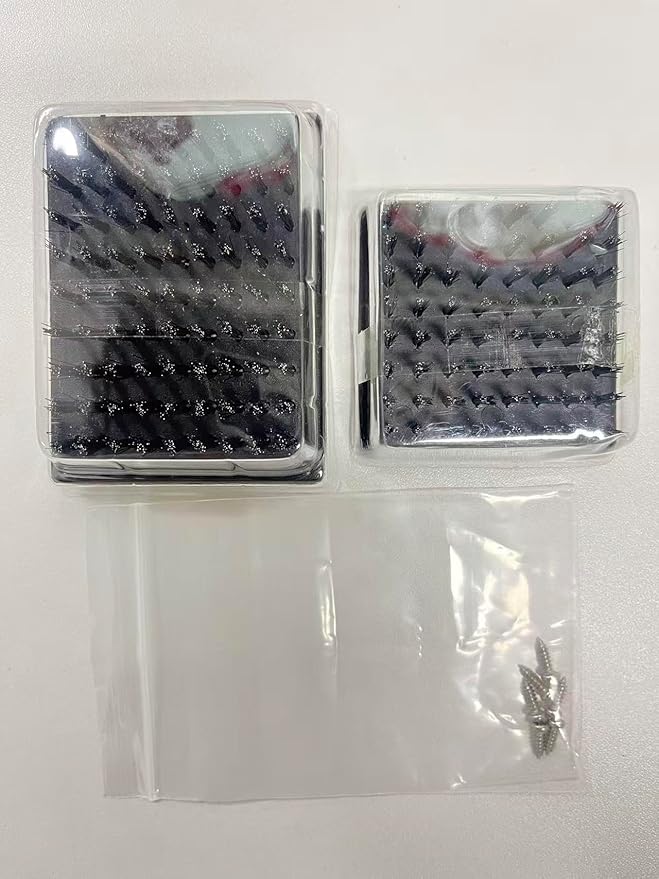 2 Pack Grill Cleaning Brush Head Replacement for BBQ Grill Brush，with 6 Piece Screw