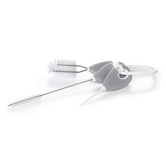 OXO Tot Bottle & Cup Cleaning Set, Gray
