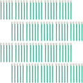 Evaclean Swilly Original Disposable Crevice Brushes - 100 Pack - Versatile Cleaning Tool for Tight Spaces, Window Tracks, Keyboards, Car Vents, and Household Use (Green)
