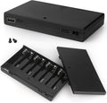 2 PCS 8 AA Battery Holder with USB Port,12V Battery Box Case,2PCS 8 x 1.5V AA Battery Holder Case