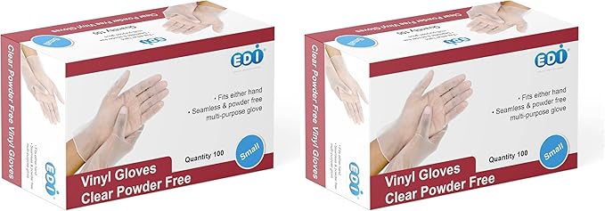 EDI Disposable Vinyl Gloves