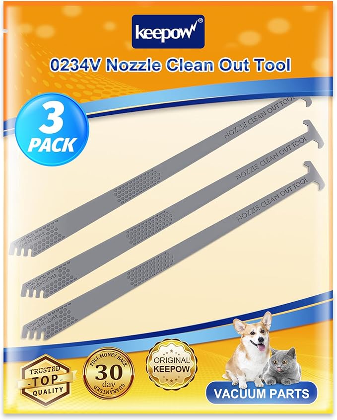 KEEPOW Carpet Cleaning Tools Nozzle Clean Out Tool Compatible with Bissell Revolution Proheat 2X Models 1548, 1550, 1551, Parts# 1606433/160-6433, 3 Pack