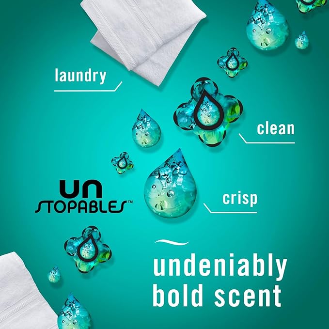 Unstopables Car Odor-Fighting Car Freshener Vent Clip Fresh Scent, .07 oz. Car Vent Clip, Pack of 4